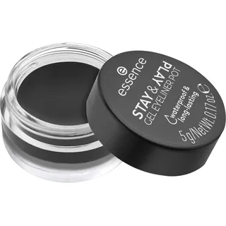 Essence STAY & PLAY Eyeliner Farbton 01 Black 5 g