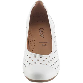 Gabor Damen Riemchen Pumps, Frauen Pumps,Weiss (21),41 EU / 7.5 UK - 41 EU