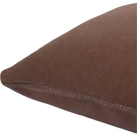 Zoeppritz Kissenbezug Soft-Fleece 40 x 40 cm Grau