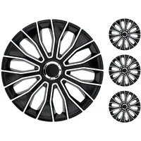 M MOTOS Set 4er Radkappen 16 Zoll - Lachen Sie über Kratzer mit diesen flexiblen, leichten Radkappen 16 Zoll. Einfache Installation, Keine Werkzeuge erforderlich, Schutz vor Verblassen!