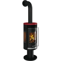 Kaminofen ORANIER "Rota Twist", schwarz, Kaminöfen
