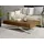 WFL GROUP Couchtisch Cavetta U Braun Eiche 120-200 x 80 x 27-76 cm