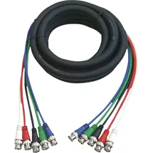 DAP AUDIO FV053 Verbindungskabel 5 BNC - 5 BNC 3,0 m