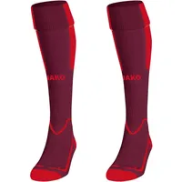 Jako Lazio Stutzenstrümpfe maroon/rot 4 39-42