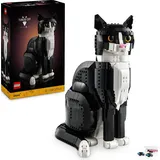 LEGO Ideas Schwarz-weiße Katze 21349