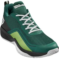 Wilson Rush Pro Lite Tennis Shoe, Evergreen/Black/White, 44 2/3 EU