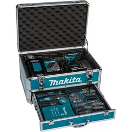 Makita DHP482RFX9 inkl. 2 x 3 Ah + Alukoffer + 96-tlg. Zubehör