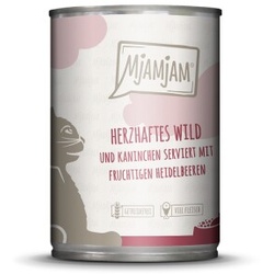 MjAMjAM 6x400g Wild & Kaninchen mit Heidelbeeren