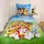 Paw Patrol mehrfarbig 135 x 200 cm + 80 x 80 cm