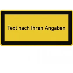 Dreifke® Aufkleber, Laserkennzeichnung - Text nach Ihren Angaben, Folie, 105x52 mm