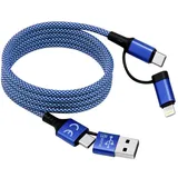 Smrter USB-A auf USB-C 1,0 m Blau
