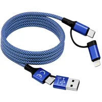 Smrter USB-A auf USB-C 1,0 m Blau