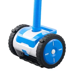 VEVOR Poolsauger mit Saugfunktion 12 Schläuche Poolreiniger Rollbar Einbaupool
