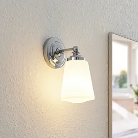 ARCCHIO Wandleuchte, Wandlampe Bad Mahdi (spritzwassergeschützt (Modern) in Chrom aus Glas für Badezimmer - 11 - 21