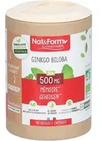 Nat&Form MÉMOIRE - GINKGO BILOBA CYPRÈS BIO Capsule(S) 90 pc(s)