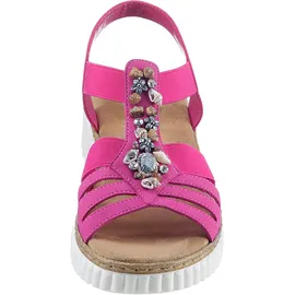 Rieker Plateau-Sandaletten Damen Pink 43