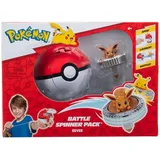 Pokémon PKW4399 - Battle Spinner Evoli, offizielles Spielset