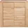 OTTO home Zara 100 x 95 x 40 cm Braun