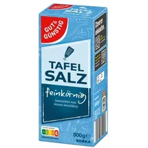 Gut&Günstig TAFELSALZ Salz, 500,0 g