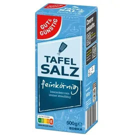 Gut&Günstig TAFELSALZ Salz, 500,0 g