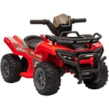 Homcom Mini Elektro-Quad Kinder Elektro ATV Kinderwagen Kinderauto Rot