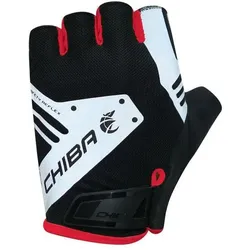 Chiba Handschuh Air Plus Reflex kurz schwarz rot Größe XL SCHWARZ XL