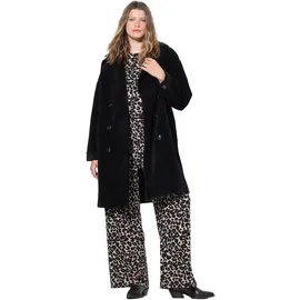 Studio Untold Mantel schwarz 9XL-10XL