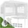 Tectake tectake® Pavillon Baraban 3x3m mit 3 Seitenteilen