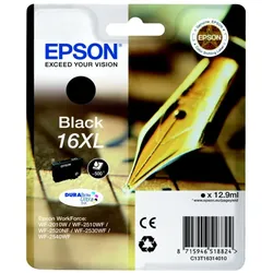 Original Epson C13T16314010 / 16XL Tintenpatrone schwarz