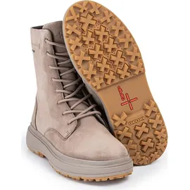 GEOX LAMIDIE + GRIP ABX BIKER/AMPHIBIANS BOOTS TAUPE 37_EU
