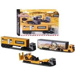 MAJORETTE 212057288 Volvo Transporter Assortment, sortiert