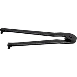 Stirnlochschlüssel 22-125x10mm verstellbar i.Brünierton angelassen