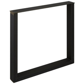 SO-Tech Tischgestell TAB Stahl Used Look Profil 80 x 40 mm Höhe: 720 mm Tiefe: 700 mm