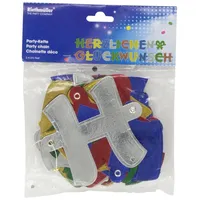 Amscan 1721 Herzlichen Glückwunsch, 250 x 11 cm,