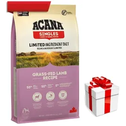 ACANA SINGLES Grasgefüttertes Lamm Hund 11.4kg + Überraschung für den Hund