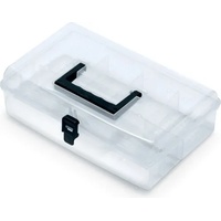 Prosperplast Prosperplast, Werkzeugkoffer, Sortimentsbox Kleinteilemagazin Sortierkasten Ergonomischer Griff Klemmverschlüsse Transparent 400 x