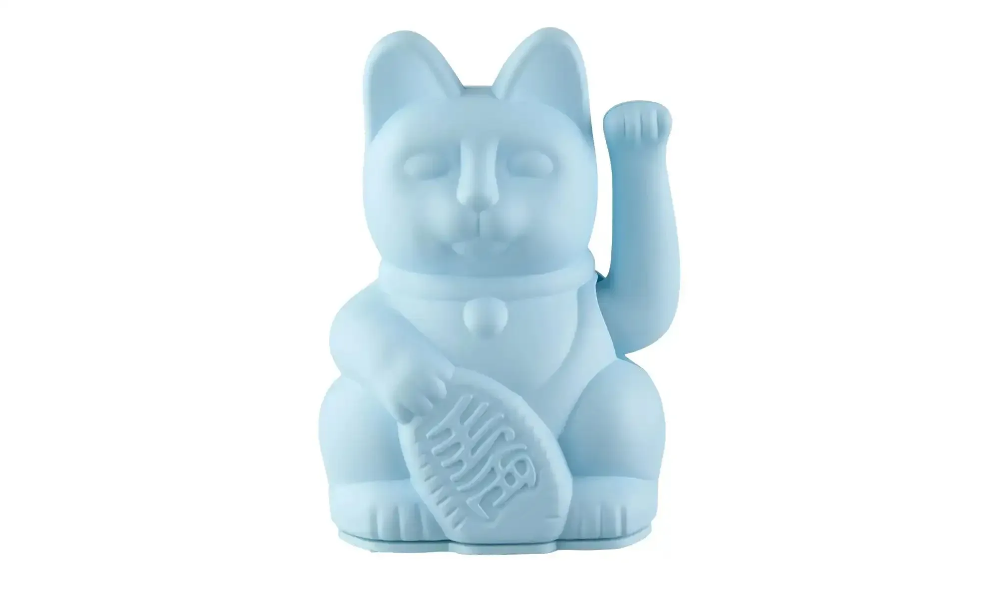 DONKEY Winkekatze   ¦ blau ¦ Kunststoff ¦ Maße (cm): B: 6,5 H: 10 T: 5.0