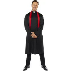 Pfarrer Kostüm für Herren - L
