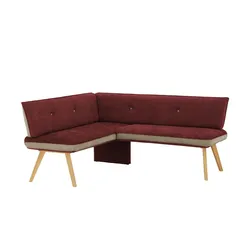 Woodford Eckbank  Sunna ¦ rot ¦ Maße (cm): H: 86