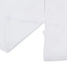 vidaXL Weihnachtsbaumdecke Weiß 122 cm Kunstpelz