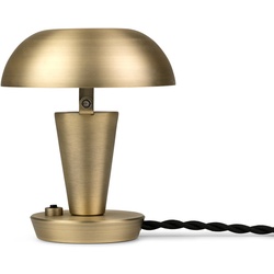 Ferm Living - Tiny Tischleuchte, H 14 cm, Messing