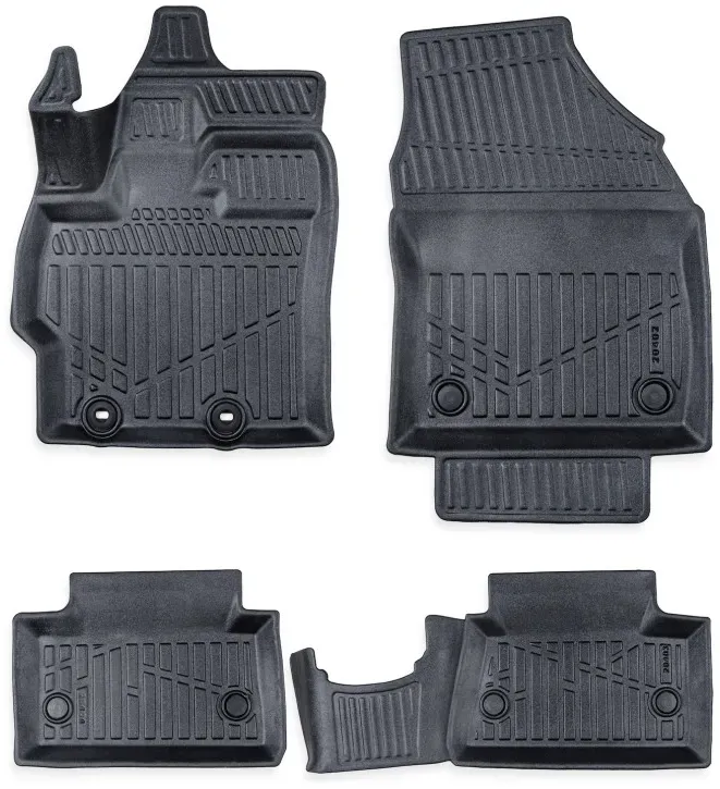 Set (4-tlg.) 3D-Gummifußmatten für den Innenraum Erpassan - TOYOTA YARIS CROSS ab 2022