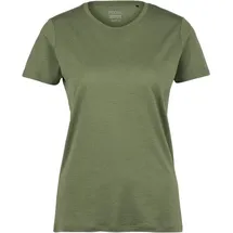 stoic - Women's Merino155 LaholmSt. T-Shirt - Merinoshirt Gr XL oliv