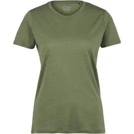 stoic - Women's Merino155 LaholmSt. T-Shirt - Merinoshirt Gr XL oliv