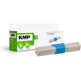 KMP Kompatibel zu OKI 44469704 Gelb