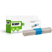 KMP Kompatibel zu OKI 44469704 Gelb