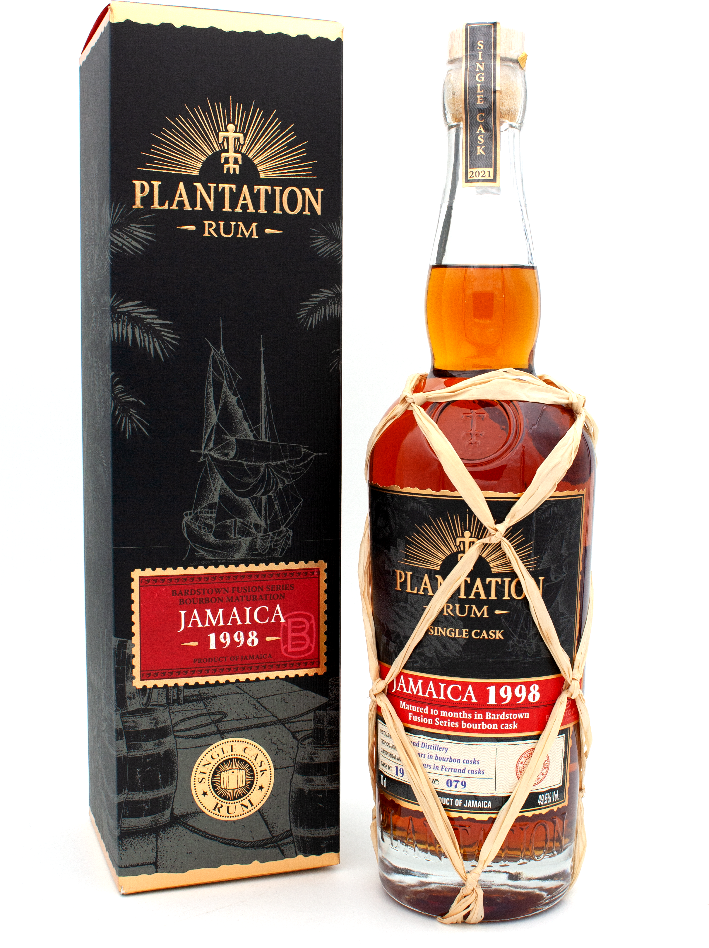 Plantation Jamaica CRV 1998 Single Cask Collection Rum 49,5% 0,7l