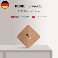 Mecool Km6 Smart Tv Box 4K Ultra Hd Android Tv 10 Hdr 4Gb 64Gb Google Atv Mehrsp