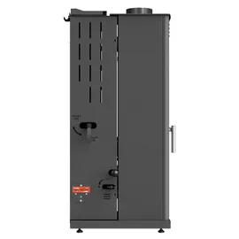 baba's stove Eco Mini Hybridofen Metall Schwarz