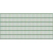 fa-bausysteme Doppelstabmatte 6/5/6 mm Moosgrün 250 cm x 123 cm